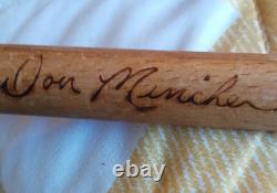 1965 world series baseball twins louisville slugger cane with11 signatures RARE