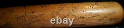 1967 Detroit Tigers Team SIGNED Baseball GAME ISSUED BAT hof AL KALINE vtg 1968