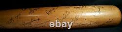 1967 Detroit Tigers Team SIGNED Baseball GAME ISSUED BAT hof AL KALINE vtg 1968