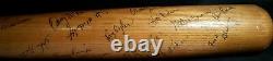 1967 Detroit Tigers Team SIGNED Baseball GAME ISSUED BAT hof AL KALINE vtg 1968