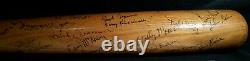 1967 Detroit Tigers Team SIGNED Baseball GAME ISSUED BAT hof AL KALINE vtg 1968