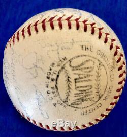 1969 Ny Mets Vintage Team Signed Nl (giles) Baseball! 27 Sigs Incl Gil Hodges