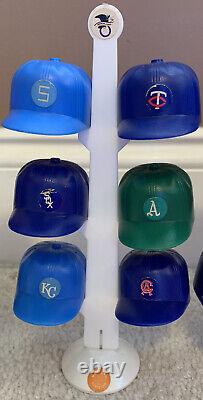 1969 Vintage MLB baseball mini Gumball hat bat helmet SET KIT LOT Seattle Pilots