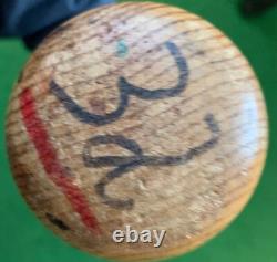 1970s JERRY MORALES SAN DIEGO PADRES H & B K75 VINTAGE GAME USED BAT