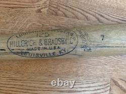 1970s JOHN WOCKENFUSS DETROIT TIGERS VINTAGE H & B GAME USED BAT
