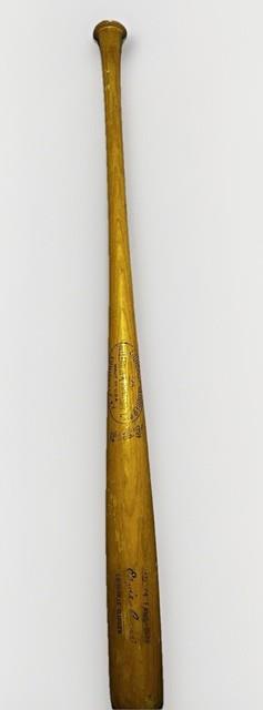 1970s Louisville Slugger Ernie Banks Hof 1977 Vintage Baseball Bat Cubs 34 35oz