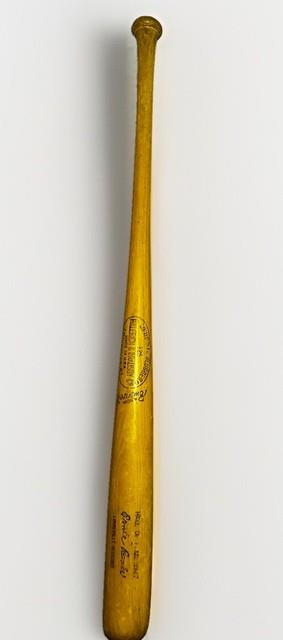 1970s Louisville Slugger Ernie Banks Hof 1977 Vintage Baseball Bat Cubs 34 35oz