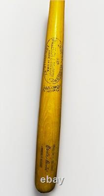 1970s Louisville Slugger Ernie Banks HOF 1977 Vintage Baseball Bat Cubs 34 35oz