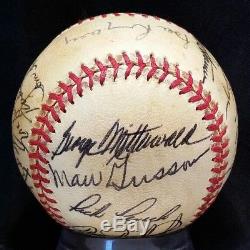 1971 Minnesota Twins Team Signed Baseball HARMON KILLEBREW ROD CAREW hof vtg