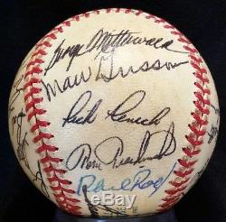 1971 Minnesota Twins Team Signed Baseball HARMON KILLEBREW ROD CAREW hof vtg