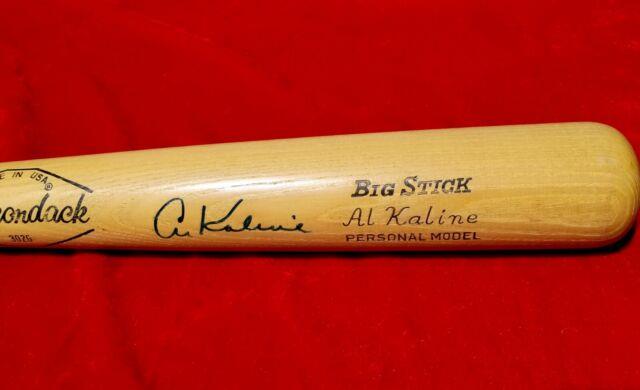 1972-74 Al Kaline Adirondack Signed 34 Bat Detroit Tigers Hof Vtg Glasgrip 70s