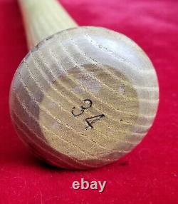 1972-74 AL KALINE Adirondack Signed 34 Bat Detroit Tigers HOF vtg Glasgrip 70s