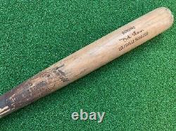 1973 1974 Dick Sharon Detroit Tigers Vintage Game Used H & B M110 Bat