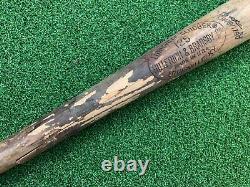 1973 1974 Dick Sharon Detroit Tigers Vintage Game Used H & B M110 Bat