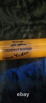 1973 Max Oliveras Signed Baseball Bat Vintage Autographed MLB Collectible