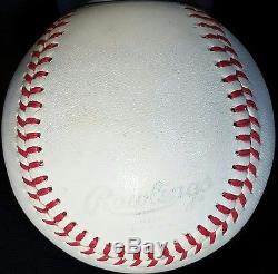 1980 BILLY MARTIN Signed Baseball NEW YORK YANKEES Team Auto OAL inscribed vtg