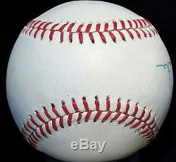1980 BILLY MARTIN Signed Baseball NEW YORK YANKEES Team Auto OAL inscribed vtg