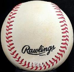 1980s NOLAN RYAN & MIKE SCHMIDT Signed ONL Baseball HOF vtg auto Phillies Astros
