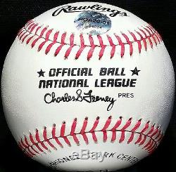 1980s TONY GWYNN Signed Feeney Baseball ONL Auto vtg San Diego Padres Team