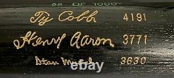 1985-92 MLB Baseball 3000 Hit Club Commemorative Louisville Slugger Bat Vintage