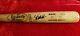 1985 Darren Daulton Game Used Signed Rookie Baseball Bat Phillies Team Vtg 80s