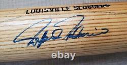 1986-88 Rafael Palmeiro Louisville Slugger Signed Game Used Baseball Bat Vintage