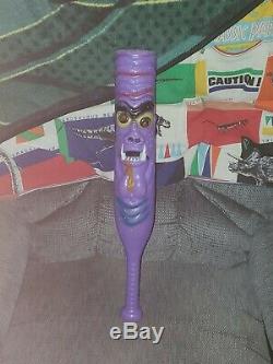 1986 Madballs Purple Count Dracula Toy Baseball Bat, Vintage, Collectors, Hobby