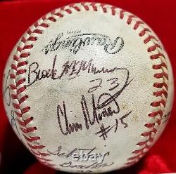 1989 MIKE PIAZZA Pre MLB Rookie Salem DODGERS Team Signed OCL Ball HOF vtg