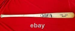 1990 DAVID JUSTICE ROOKIE Game Used SLU K44 Bat Atlanta Braves GU vtg Dave