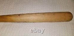 1990 JULIO FRANCO Game Used Slugger Bat Texas Rangers Team vtg Indians 90s