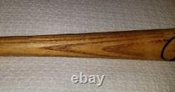 1990 JULIO FRANCO Game Used Slugger Bat Texas Rangers Team vtg Indians 90s