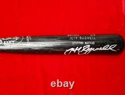 1990s JEFF BAGWELL Signed Official Game Issued Model 34 Bat Houston Astros vtg