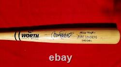 1992-95 RYNE SANDBERG Game Issue SIGNED non used BAT Chicago Cubs HOF vtg 90s 1992-95 RYNE SANDBERG Game Issue SIGNED non used BAT Chicago Cubs HOF vtg 90s