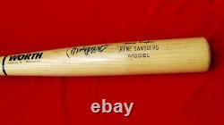 1992-95 RYNE SANDBERG Game Issue SIGNED non used BAT Chicago Cubs HOF vtg 90s 1992-95 RYNE SANDBERG Game Issue SIGNED non used BAT Chicago Cubs HOF vtg 90s