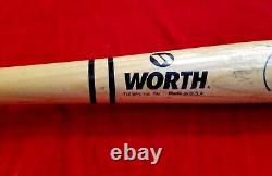 1992-95 RYNE SANDBERG Game Issue SIGNED non used BAT Chicago Cubs HOF vtg 90s 1992-95 RYNE SANDBERG Game Issue SIGNED non used BAT Chicago Cubs HOF vtg 90s