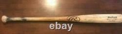 1997 Vintage WALLY JOYNER game used cracked bat Rawlings WJ21 Heavily Used