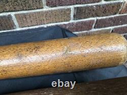 2 vintage old wood baseball ball bat lot Joe Dimaggio NY Yankees 35 old