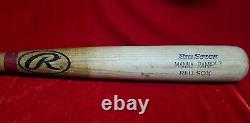 2001 MANNY RAMIREZ GAME USED Rawlings Big Stick Uncracked BAT Boston Red Sox vtg