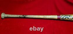 2001 MANNY RAMIREZ GAME USED Rawlings Big Stick Uncracked BAT Boston Red Sox vtg