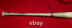 2001 MANNY RAMIREZ GAME USED Rawlings Big Stick Uncracked BAT Boston Red Sox vtg