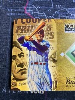 2009 Breygent Babe Ruth Movie Poster Vintage Yankees Game Used Bat PSA DNA #VR1