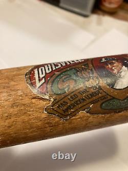 33 LOUISVILLE SLUGGER BASEBALL BAT, w REPRO TY COBB HOF DECAL, USA! L@@K