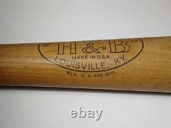 33 Old 1950s Nellie Fox Baseball Bat Louisville Slugger Hillerich & Bradsby 140
