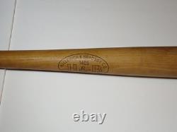 33 Old 1950s Nellie Fox Baseball Bat Louisville Slugger Hillerich & Bradsby 140