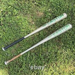 34 30oz Easton Pro Big Barrel Baseball Bat 33 29oz 2-5/8 Model B5P Lot 2 VTG