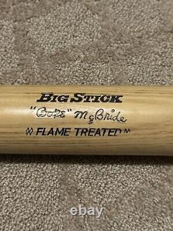 34 Bake McBride Wooden Baseball ball bat Adirondak 302SF USA Vintage Phillies