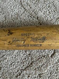 34 adult baseball ball bat wood Mickey Mantle 125 Powerized Special Vintage Old