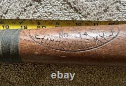 35 Joe DiMaggio H&B #14 1930's / 40's Era Baseball Wood Ball Bat Crack Vintage 35 Joe DiMaggio H&B #14 1930's / 40's Era Baseball Wood Ball Bat Crack Vintage
