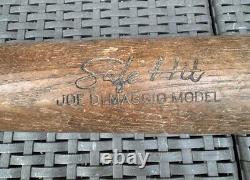 35 Joe Dimaggio Wood H&B Baseball Ball Bat Vintage Old 1940's Antique Yankees