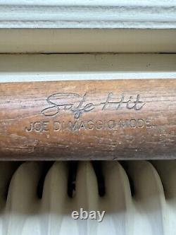 35 Joe Dimaggio Wood H&B Baseball Ball Bat Vintage Old 1940's Antique Yankees